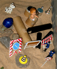 An example of sand tray work